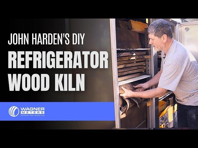 From Fridge to Kiln - Crafting with Woodturner John Harden's DIY Project