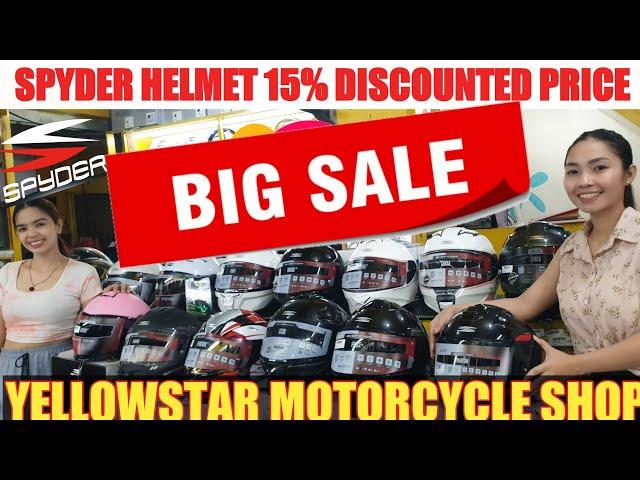 SPYDER HELMET BIG SALE | PRESYO NG SPYDER HELMET  CANVASSING| BEST HELMET IN THE PHILIPPINES