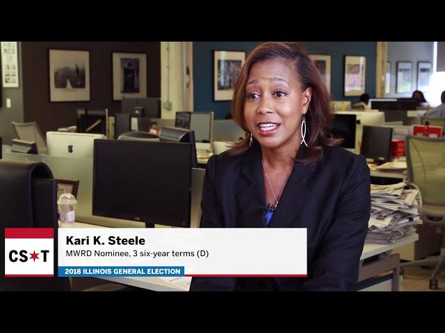 Kari K. Steele, MWRD Nominee, six-year term (D)