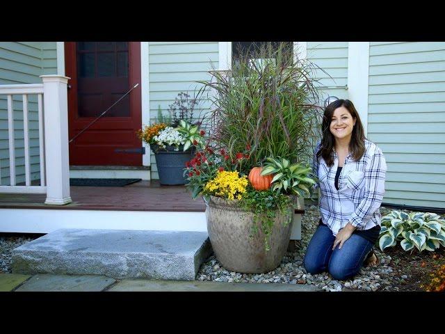 Here's Two Fall Container Garden Recipes To Plant Now