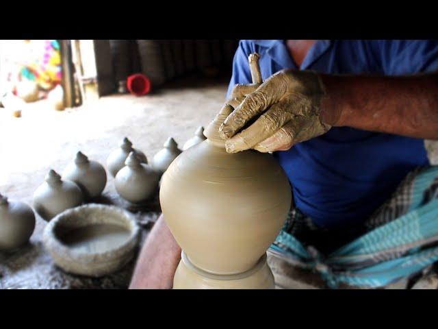 How to make a Clay Piggy Bank | Traditional Way | Pottery | Diya making ideas | DIY | Clay