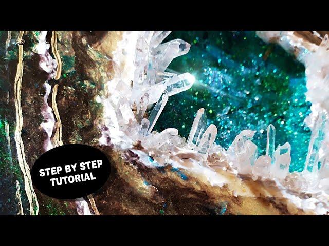 Geode Art | Resin Art TUTORIAL deutsch | Teil 1