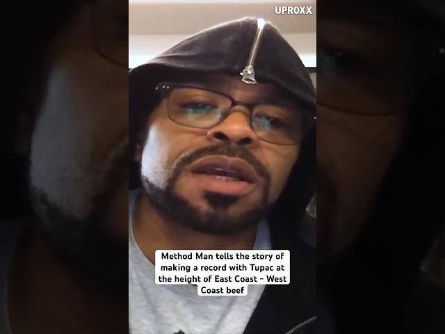 #MethodMan was hopping on “Got My Mind Made Up” with #Tupac no matter the #EastCoast - #WestCoast 