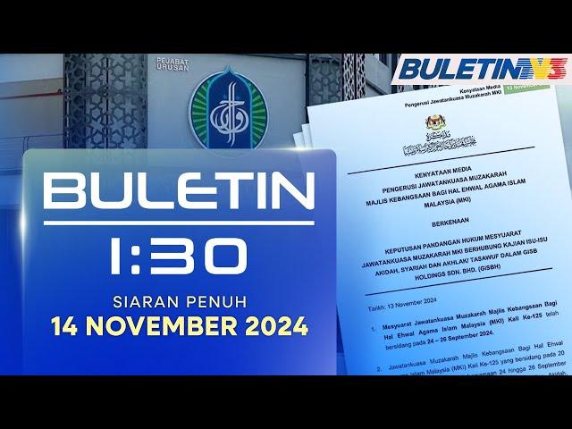 MKI Putuskan Ajaran GISBH Sesat, Menyeleweng | Buletin 1.30, 14 November 2024