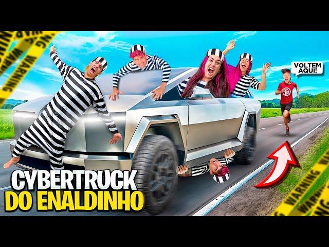 PEGAMOS O CYBERTRUCK DO ENALDINHO SEM ELE SABER *Deu ruim !