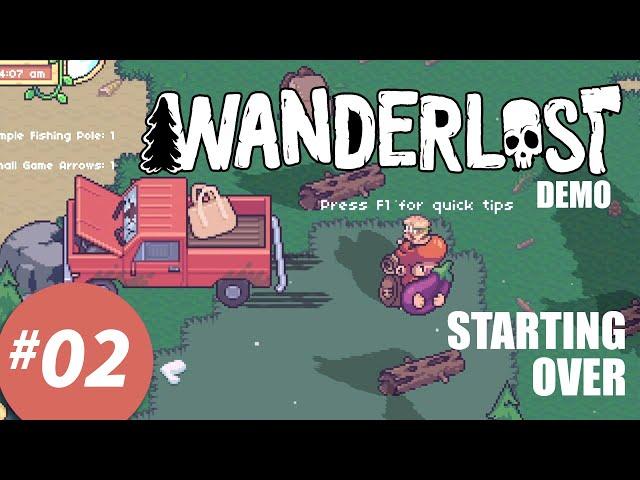 Starting a NEW GAME in WANDERLOST