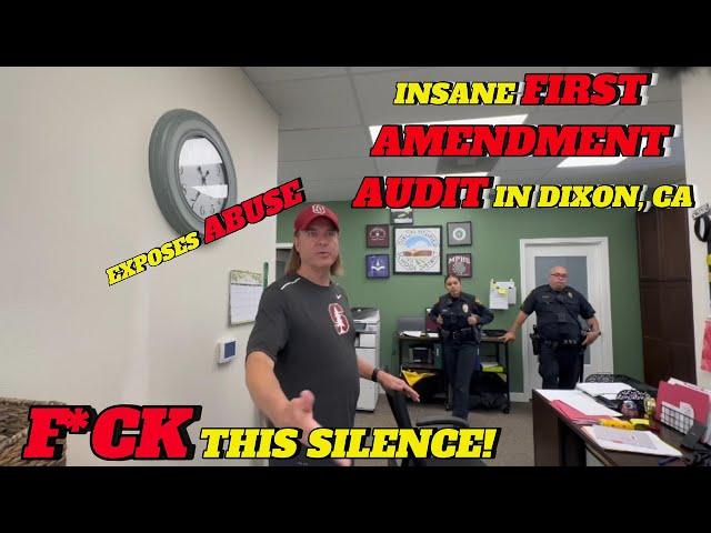 Police Overreact to Legal Free Speech – Epic First Amendment Audit Dixon, CA