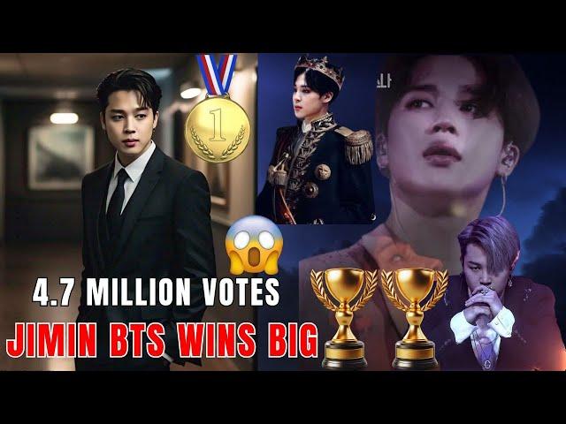 THIS IS CRAZY! 4.7 MILLION VOTES, Jimin BTS Wins Absolutely at FanPlus 2025!