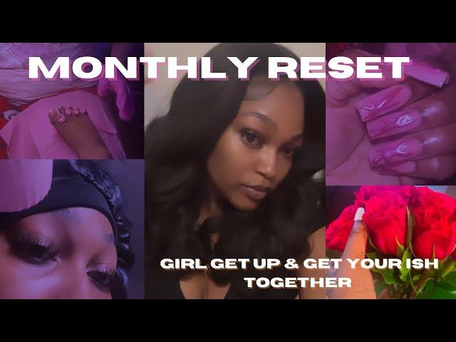 GETTING MY LIFE TOGETHER  (monthly reset/week in my life) new decor, grwm + more