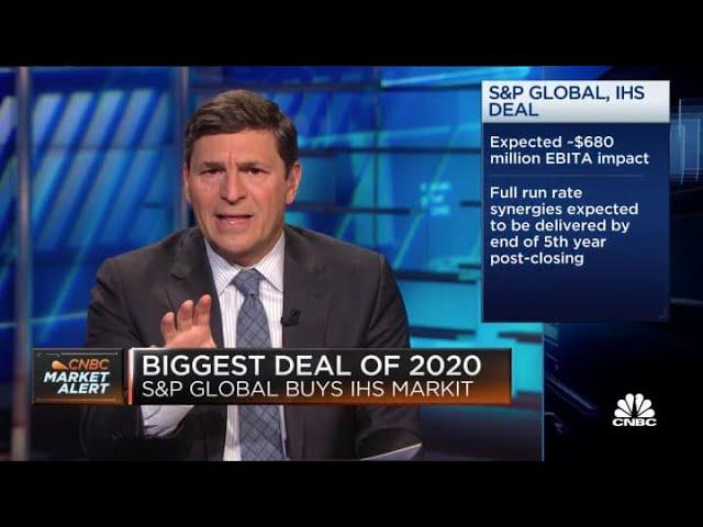 S&P Global to buy IHS Markit in biggest deal of 2020