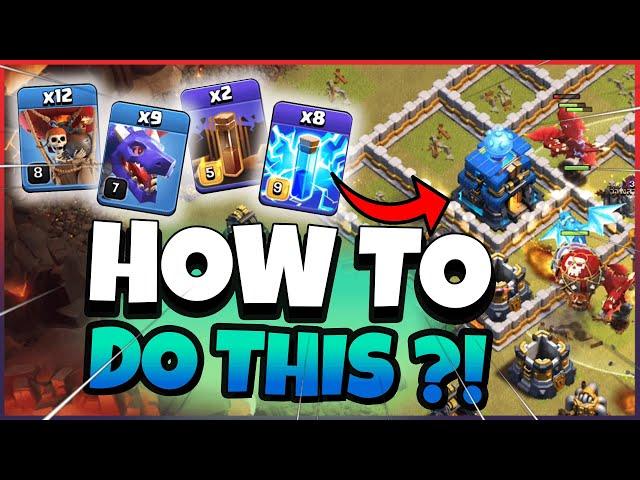 HOW To Zap Dragon at TH12 in Clash of Clans