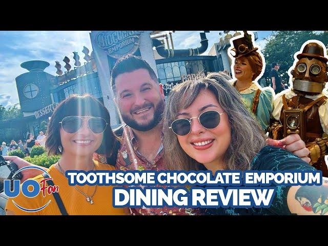 A Totally Sweet and Savory Toothsome Chocolate Emporium Dining Review | Universal Orlando Resort