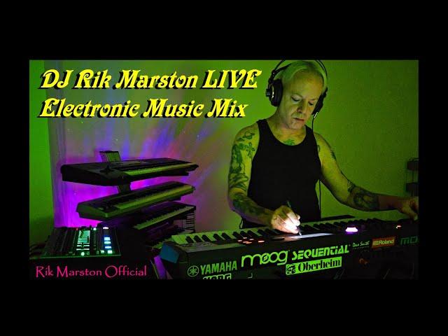 DJ Rik Marston LIVE Electronic Music Mix Techno Trance Industrial New Wave Dance