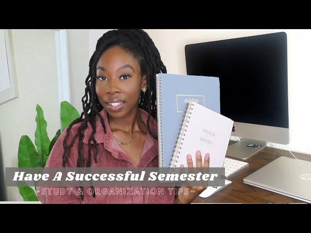 HAVE A SUCCESSFUL COLLEGE SEMESTER - Organization & Study Tips From A STEM Major | Risa B.