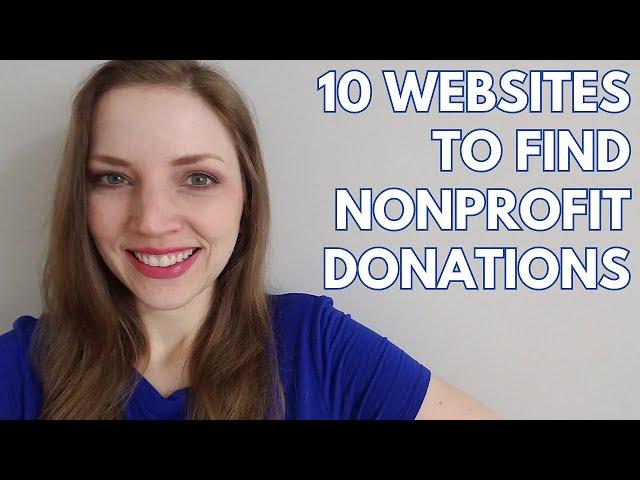 10 Sites to Find Donations and Donors | Nonprofit Fundraising