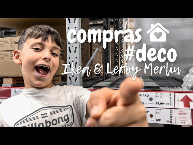 Día de COMPRAS con MIS PADRES | IKEA  LEROY MERLIN ¡NUEVA  DECO! Verano 2024