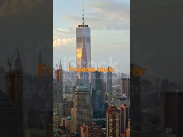 Freedom tower in America #A24 crazy knowledge