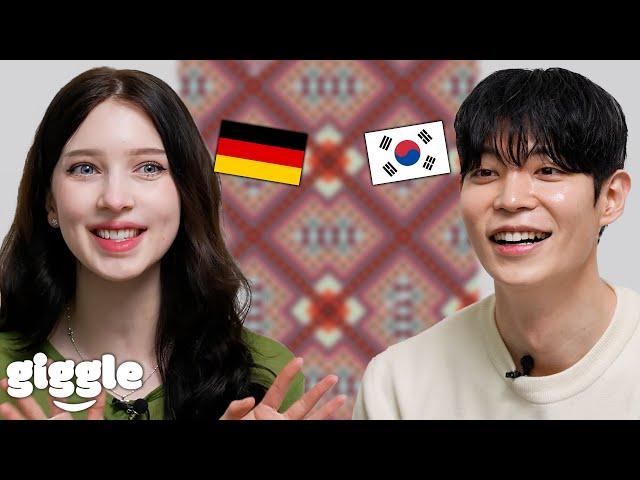 Koreans meet Beautiful German Girl For the First Time..!! : Compilation