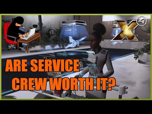 X4 Foundations: Are Service Crew Worth it? (math)