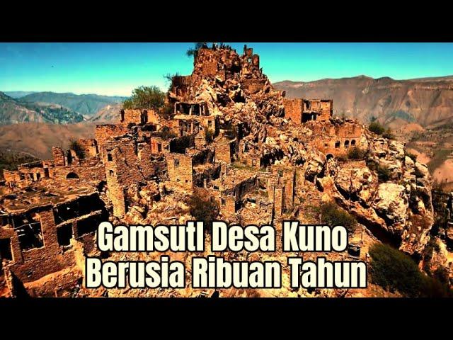 Desa Kuno Di Pegunungan Dagestan Yang Ditinggalkan