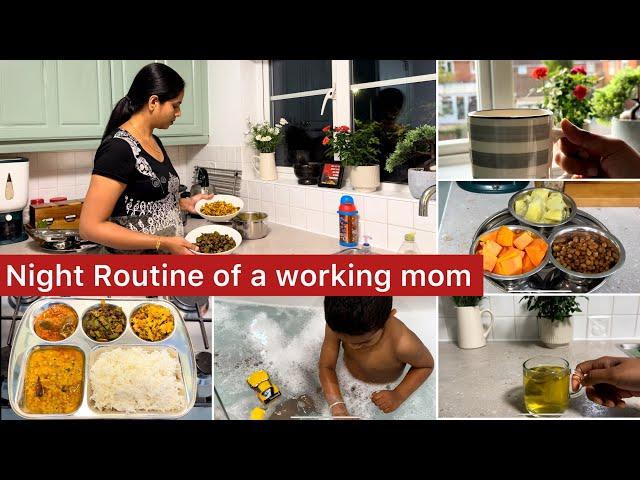 Night Routine of a working mom with a 2 year old | NRI Tamil Vlog