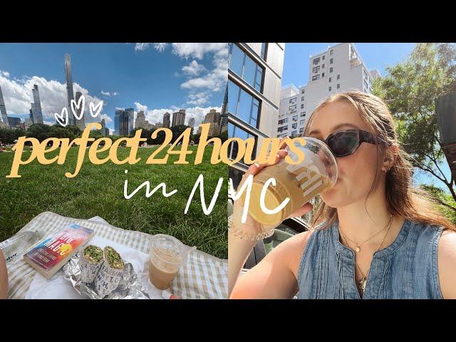 my perfect 24 hours (living alone) in NYC