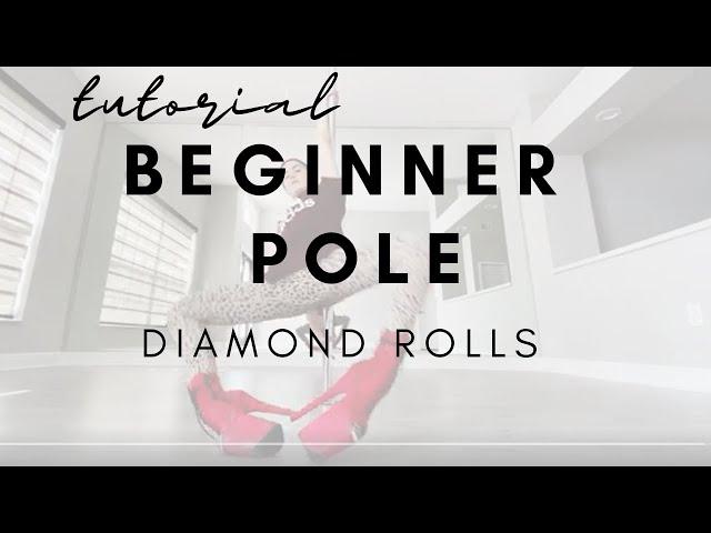 Diamond Rolls | Beginner Pole Dance Heels Tutorial | PoleCulture