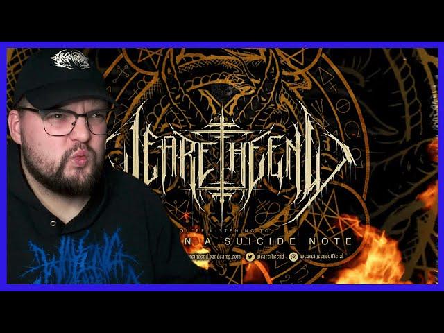 ECHTER MYSPACE DEATHCORE IST SO ZURÜCK! // WE ARE THE END - MORE THAN A SUICIDE NOTE | REACTION