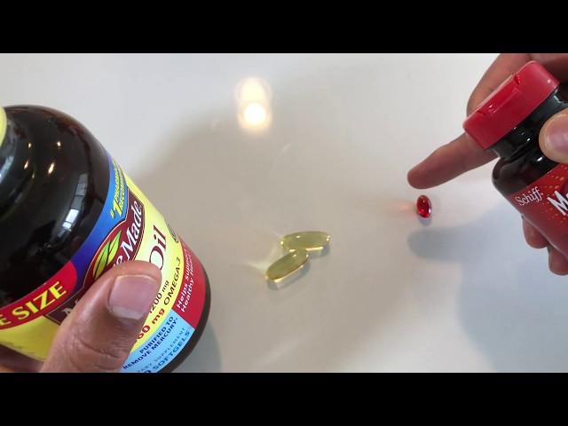 Fish oil versus Krill Oil