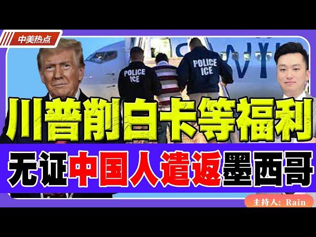 川普拟削白卡等福利！无证中国人直接遣返墨西哥！《中美热点》 第259期 Nov 20, 2024