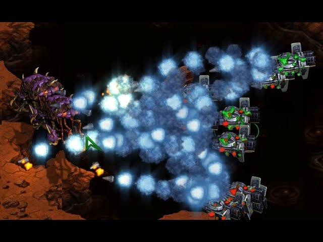 VALKS! Light!  (T) vs Queen!  (Z) on Butter! - StarCraft - Brood War