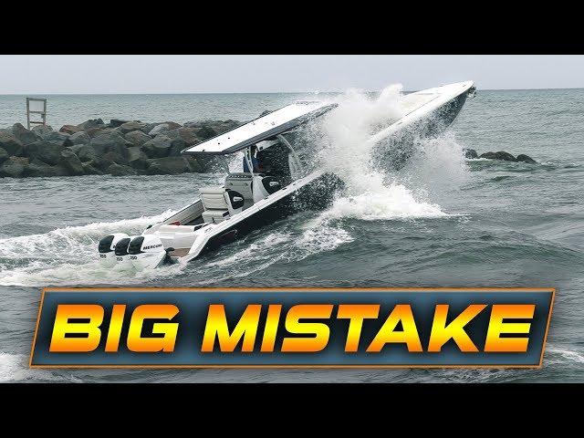 NEVER DO THIS AT HAULOVER INLET!! BIG MISTAKE! | Boats vs Haulover Inlet