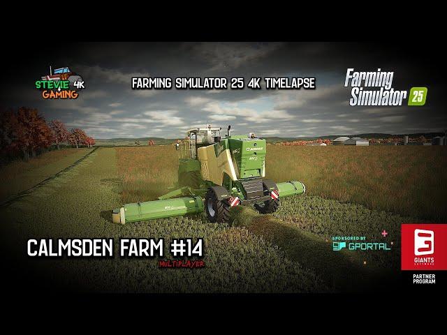 Calmsden Farm/#14/Stone Picking/Green Bean Harvest/Mowing Grass/Removing Weeds/FS25 4K Timelapse