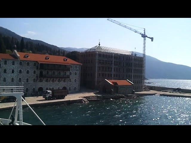 St. Panteleimon Monastery, Mount Athos Greece - Mart 2014