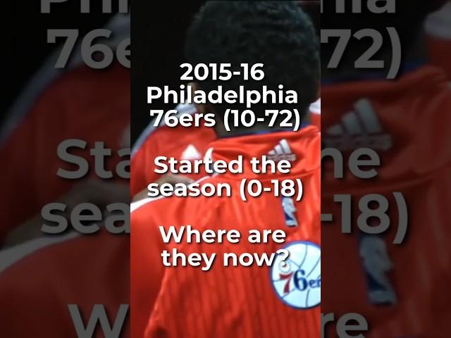 2015-16 Philadelphia 76ers (10-72) - Where's Are They Now? #nba #sixers #shorts