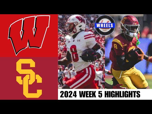 #13 USC vs Wisconsin | Full Game Highlights | 2024 College Football Highlights