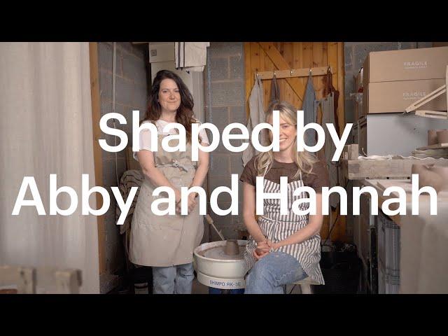 How Ceramics Are Shaped by Abby and Hannah | Etsy Keep Commerce Human