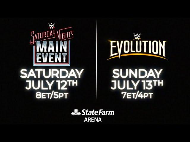 WWE Evolution returns to headline WWE’s Atlanta takeover this July