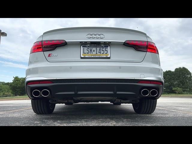 2021 Audi S4 Exhaust Sound