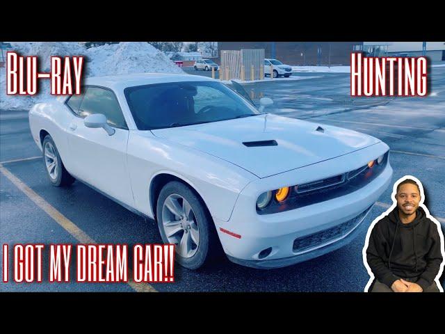 BLU-RAY HUNTING - I GOT MY DREAM CAR!! DODGE CHALLENGER! No SEVEN 4K In Stores!!