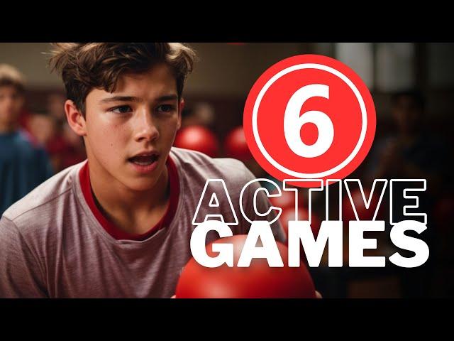 6 Active GAMES for Youth Group Games and Schools