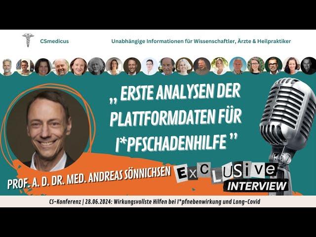 Erste Analysen der Plattformdaten für I*pfschadenhilfe | Prof. a. D. Dr. med. Andreas Sönnichsen