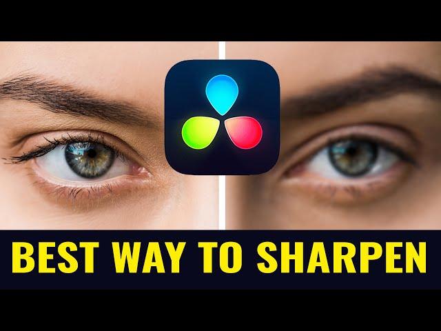 How to Sharpen Footage in DaVinci Resolve 18 (FREE and PAID Version)