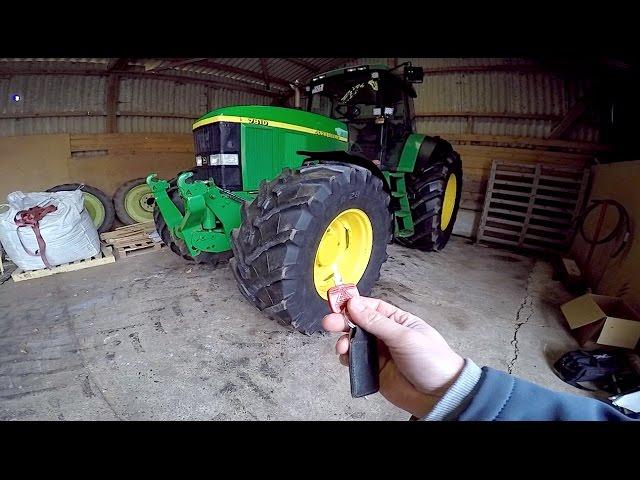 John Deere 7810 (8.1L) - POV DRIVE (60FPS)