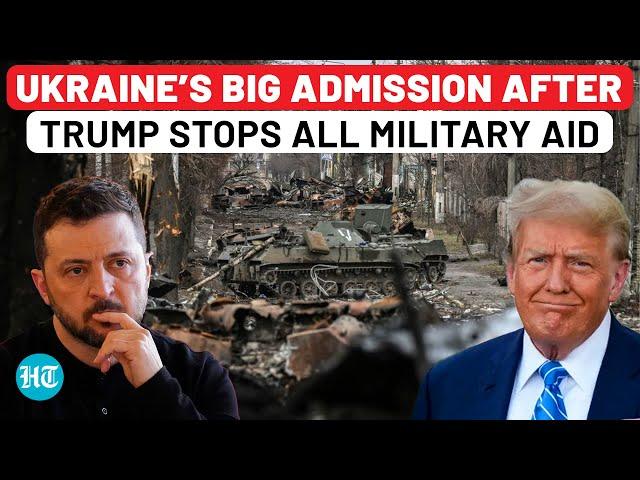 ‘Trump Is Pushing Us Towards…’: Ukraine’s Panicky First Reaction After U.S. Stops All Military Aid