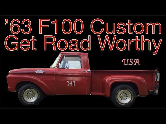 Part 1... Fuel ~ 1963 FORD F100 Custom