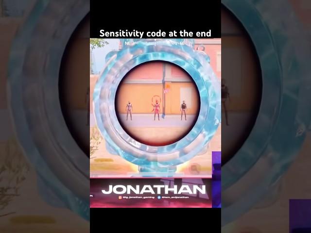 JONATHAN SENSITIVITY Reveals| jonathan gaming sensitivity #shorts #sensitivity #jonathan