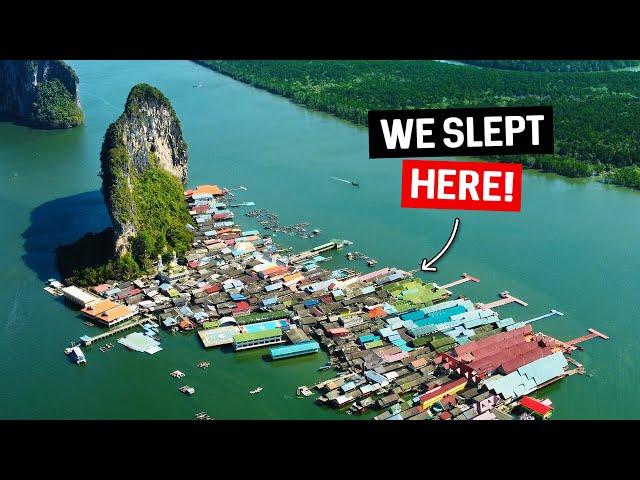  This is Thailand's ONLY Floating Village (Only 2 hours from Phuket)