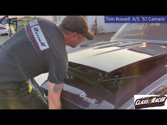 Tom Russell | NHRA Stock A/S '67 Camaro | Driver Interviews with Bobby Fazio