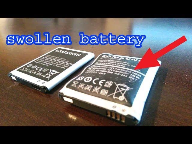 How to fix swollen phone battery, phone battery repairing